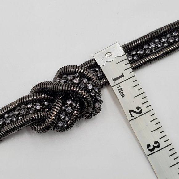 BCBGMaxAzria Knotted Rhinestone Belt - NWT - Picture 13 of 16